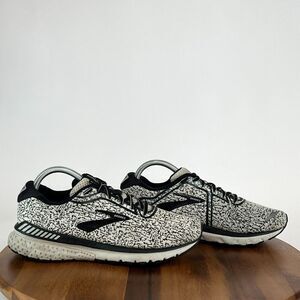 Mens Brooks Adrenaline GTS 20‎ Oreo Athletic Running Sneakers Shoes Size 7 D GUC
